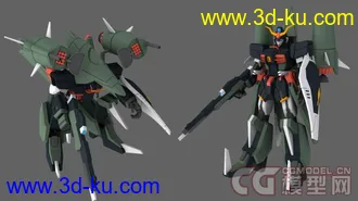 3D打印模型ZGMF-X24S  Chaos Gundam的图片