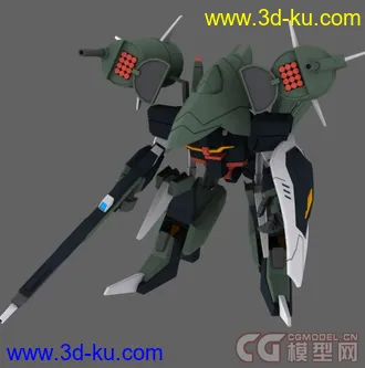 3D打印模型ZGMF-X24S  Chaos Gundam的图片