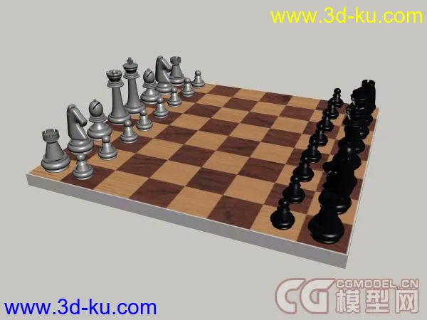 国际象棋模型的图片1