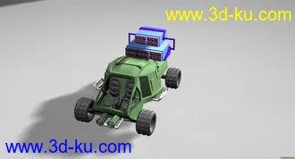3D打印模型野战小吉普！哈哈我又来发作品了的图片