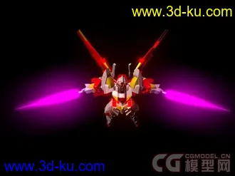3D打印模型再生高达的图片