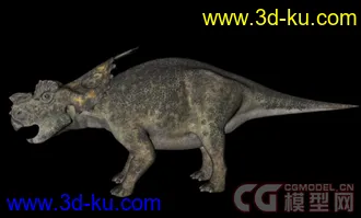 3D打印模型逼真恐龙的图片