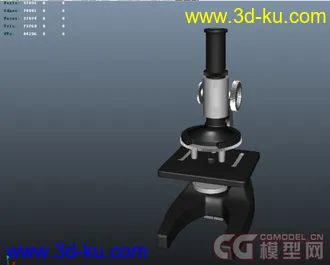 3D打印模型显微镜蝴蝶衣柜的图片