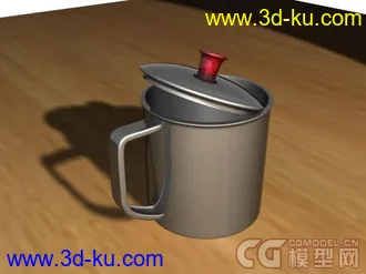 3D打印模型不锈钢杯子的图片
