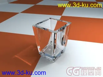 3D打印模型maya玻璃杯焦散的图片