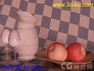 3D打印模型营养早餐的图片