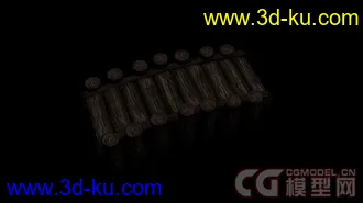 3D打印模型很早以前做的小木桥的图片