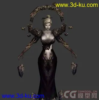 《神仙传》人物角色模型+动作喜欢的速度啦！的图片