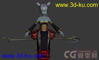 《神仙传》人物角色模型+动作喜欢的速度啦！的图片
