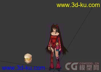 《神仙传》人物角色模型+动作喜欢的速度啦！的图片