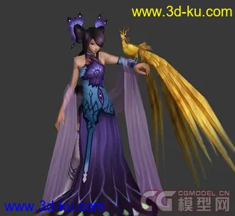《神仙传》人物角色模型+动作喜欢的速度啦！的图片