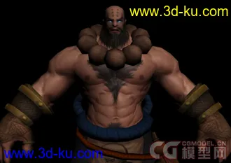 水浒　花和尚鲁智深　游戏　３Ｄ模型下载的图片