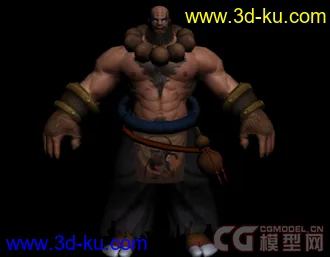 水浒　花和尚鲁智深　游戏　３Ｄ模型下载的图片