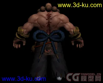 水浒　花和尚鲁智深　游戏　３Ｄ模型下载的图片