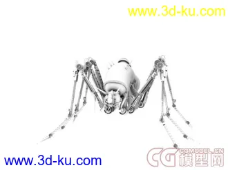 3D打印模型机械蜘蛛的图片