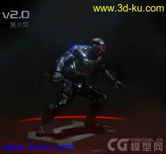 孤岛危机2 游戏原模型下载 绝非练习  顶级品质  只留3天  申请加精的图片