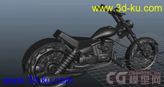 3D打印模型摩托车的图片