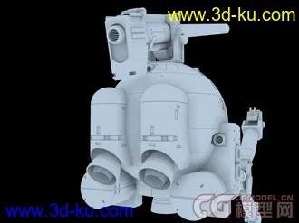 3D打印模型高达 铁球 RB-79-BALL。手工制作高模。的图片