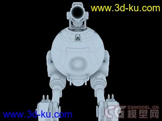 3D打印模型高达 铁球 RB-79-BALL。手工制作高模。的图片