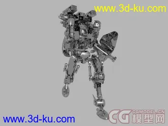 3D打印模型BGMM 战斗机器人，我搜了，没有发过，希望大家喜欢的图片