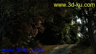 3D打印模型超精细森林场景的图片