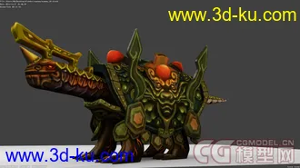3D打印模型玄武龟的图片