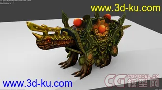 3D打印模型玄武龟的图片