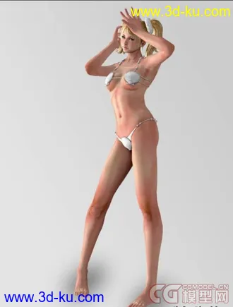 3D打印模型电锯甜心 Juliet 4套服装  PS3 Lolipop Chainsaw 更新：罗密欧僵尸的图片