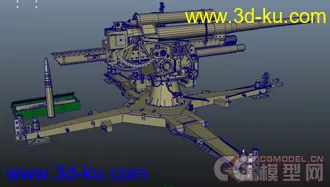 德国军队二战期间用的88炮模型下载的图片