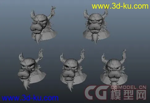 精品，实用！！！人物表情动画全套！！！妹纸的表情哦模型的图片4