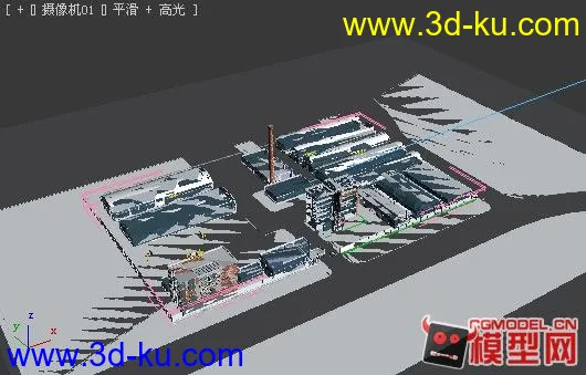 工厂厂房模型的图片1