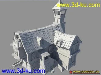 3D打印模型新来的,再来一个房子的图片