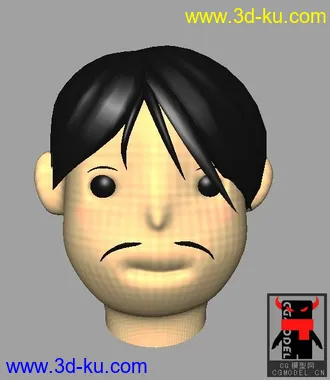 3D打印模型maya男人头像的图片