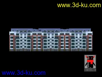 3D打印模型现代建筑的图片