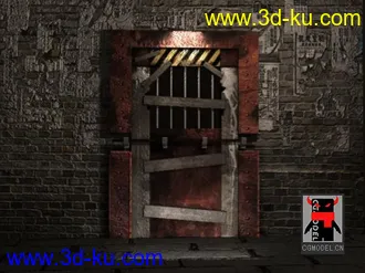3D打印模型MAYA铁门的图片