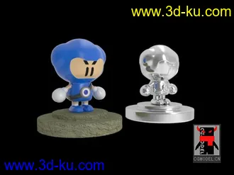 跑跑卡丁车-人物模型-皮蛋！的图片