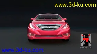 3D打印模型北京现代（索纳塔） 汽车产品演示的图片