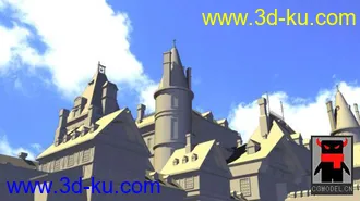 3D打印模型欧式建筑的图片