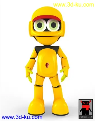 机器人模型 - - 已绑好骨骼的图片