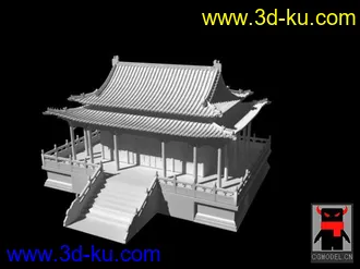 3D打印模型maya古代建筑的图片