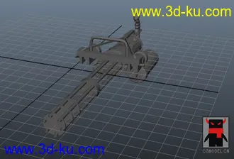 3D打印模型做了个M134的图片
