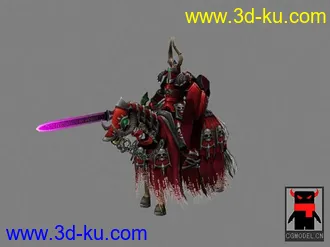 人马骑士的一个模型  西方风格的图片