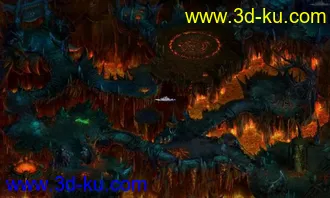 3D打印模型梦幻诛仙高清游戏场景地图，以前下载的，分享一下！的图片