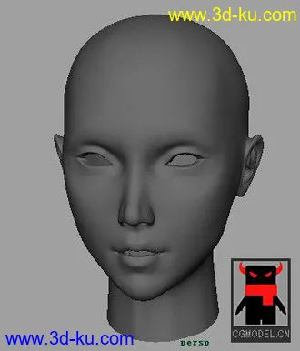 3D打印模型woman_head的图片