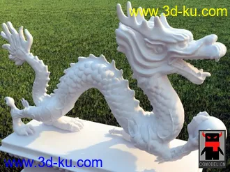 3D打印模型中国龙的图片