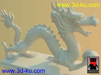 3D打印模型中国龙的图片