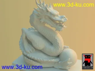 3D打印模型中国龙的图片