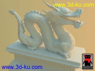 3D打印模型中国龙的图片