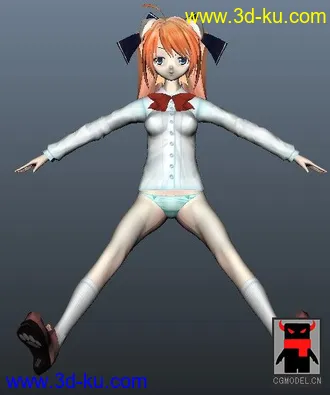 3D打印模型日本_美少女的图片