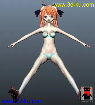 3D打印模型日本_美少女的图片